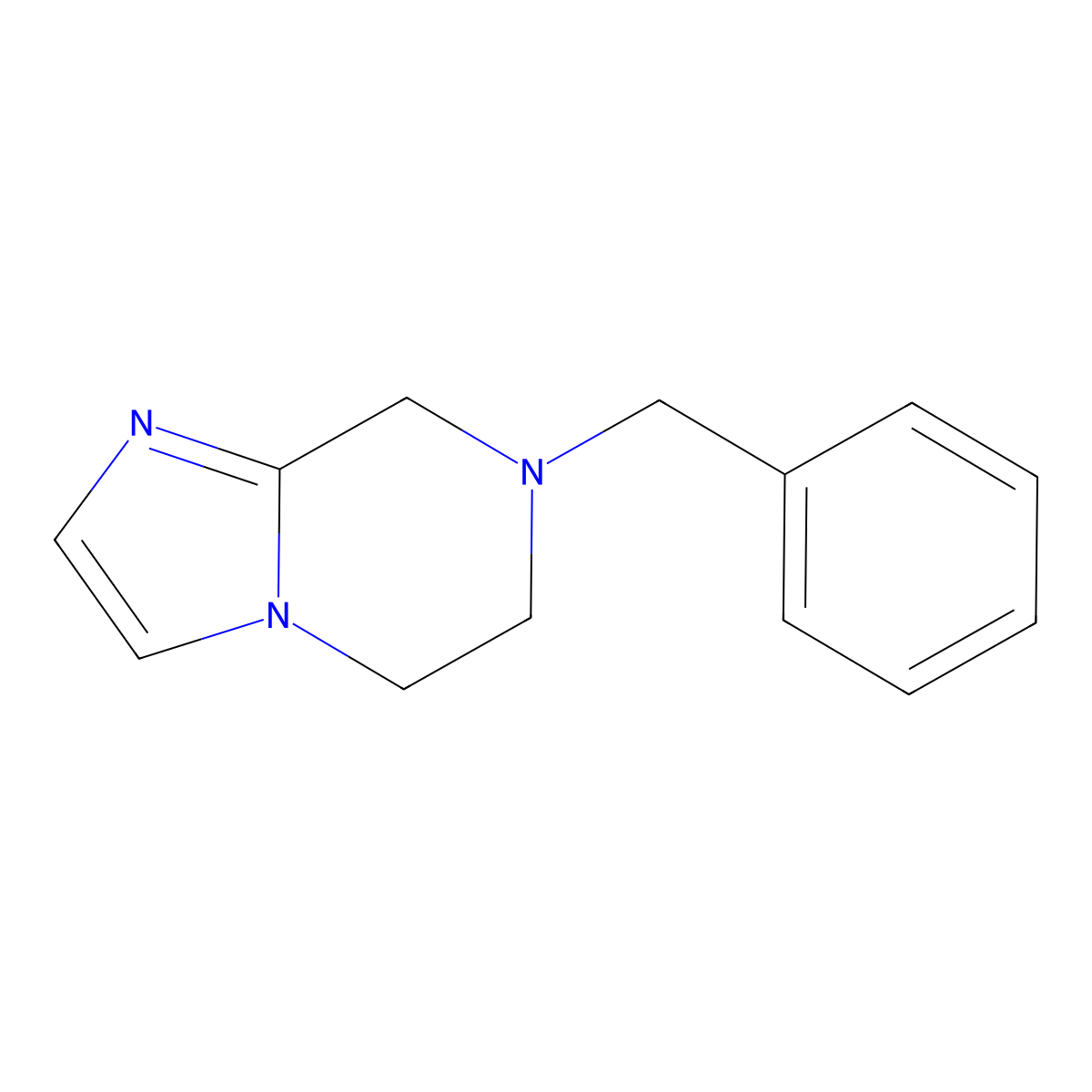 7-Benzyl-5,6,7,8-tetrahydroimidazo[1,2-a]pyrazine molecular structure, CAS 1351991-50-8