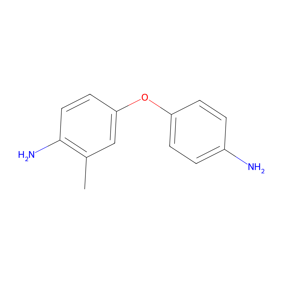 4-(4-Aminophenoxy)-2-methylaniline molecular structure, CAS 135209-61-9