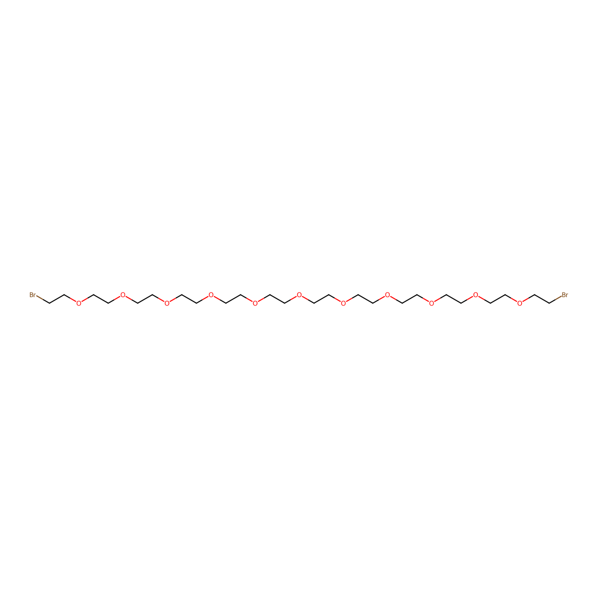 Br-PEG11-CH2CH2Br molecular structure, CAS 1352123-92-2