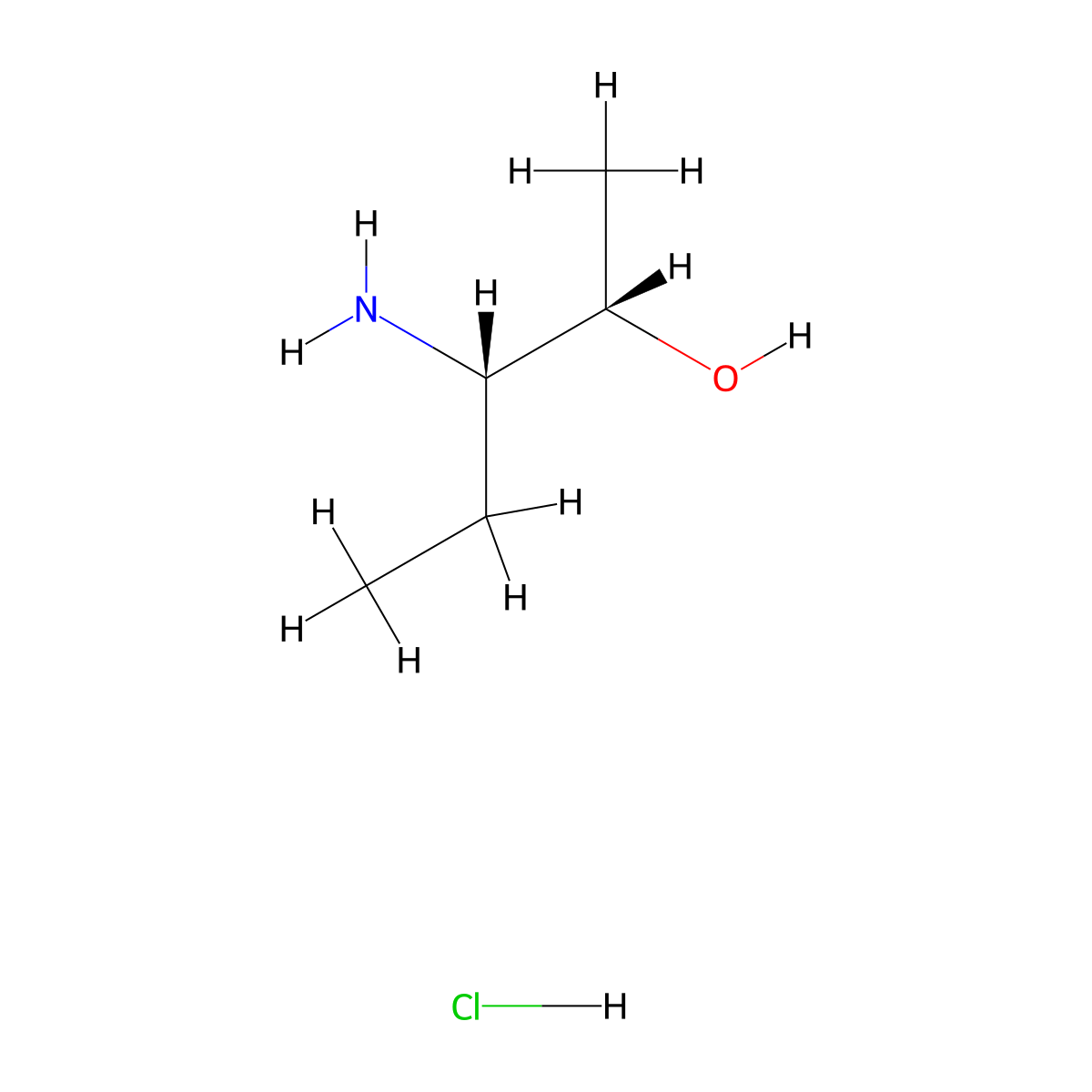 (2S,3S)-3-aminopentan-2-ol hydrochloride molecular structure, CAS 1352149-50-8