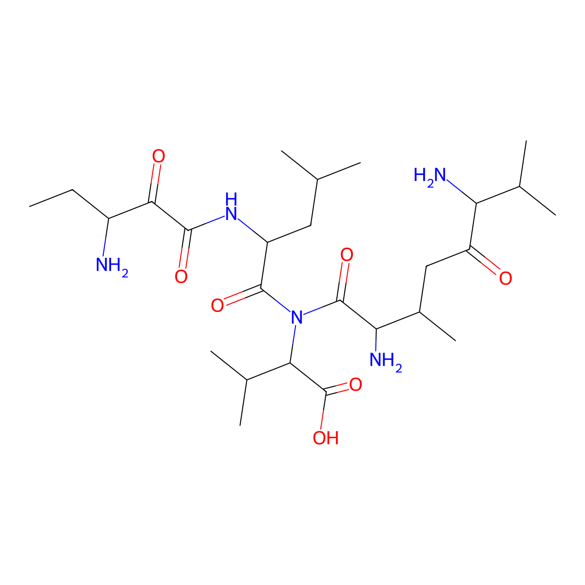 Poststatin molecular structure, CAS 135219-43-1