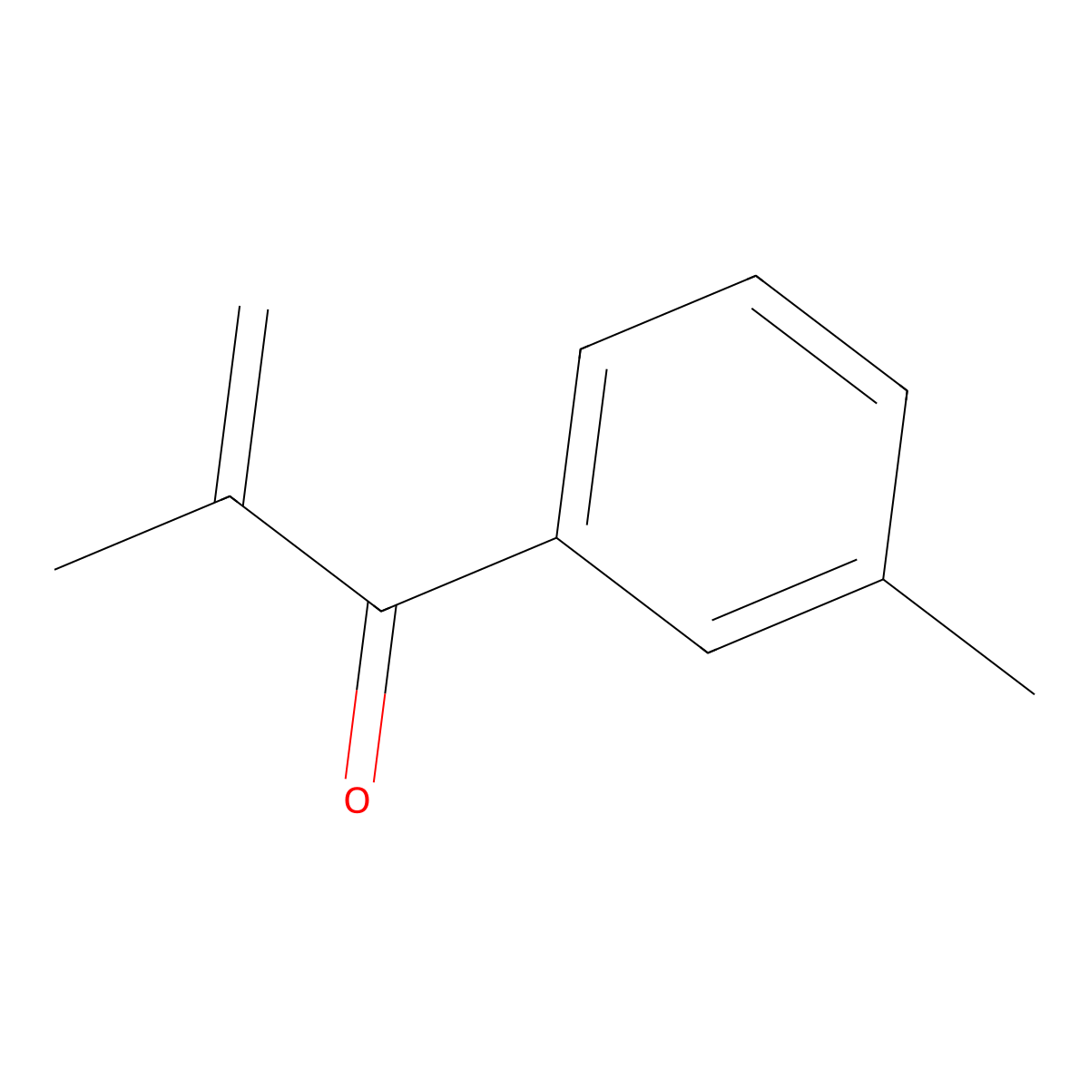 2-Methyl-1-(m-tolyl)-2-propenone molecular structure, CAS 1352206-34-8