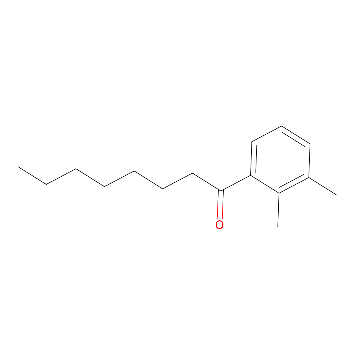 1-(2,3-Dimethylphenyl)octan-1-one molecular structure, CAS 1352209-10-9