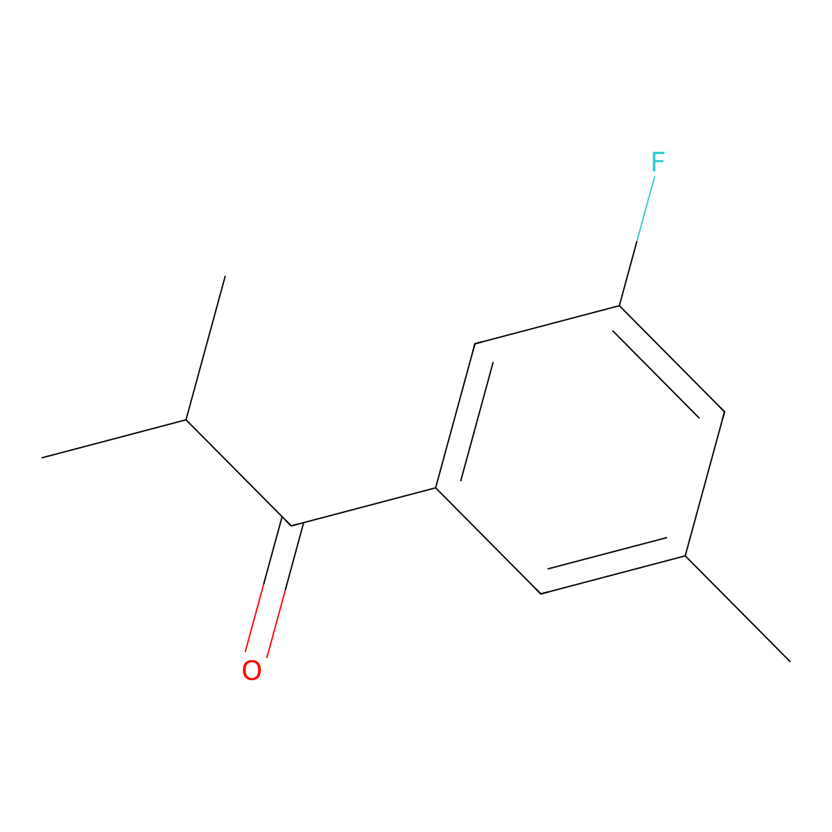 2,5'-Dimethyl-3'-fluoropropiophenone molecular structure, CAS 1352210-45-7