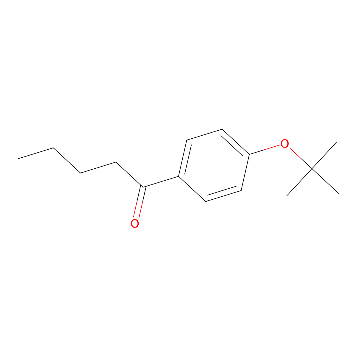 1-(4-Tert-butoxy-phenyl)-pentan-1-one molecular structure, CAS 1352214-48-2
