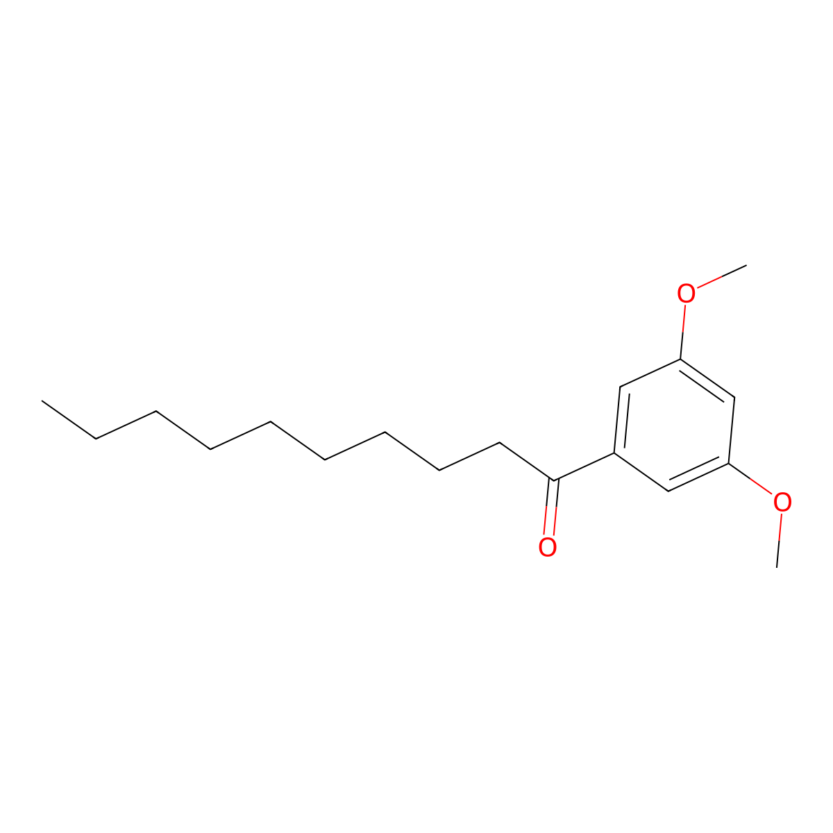 1-(3,5-Dimethoxyphenyl)decan-1-one molecular structure, CAS 1352215-41-8