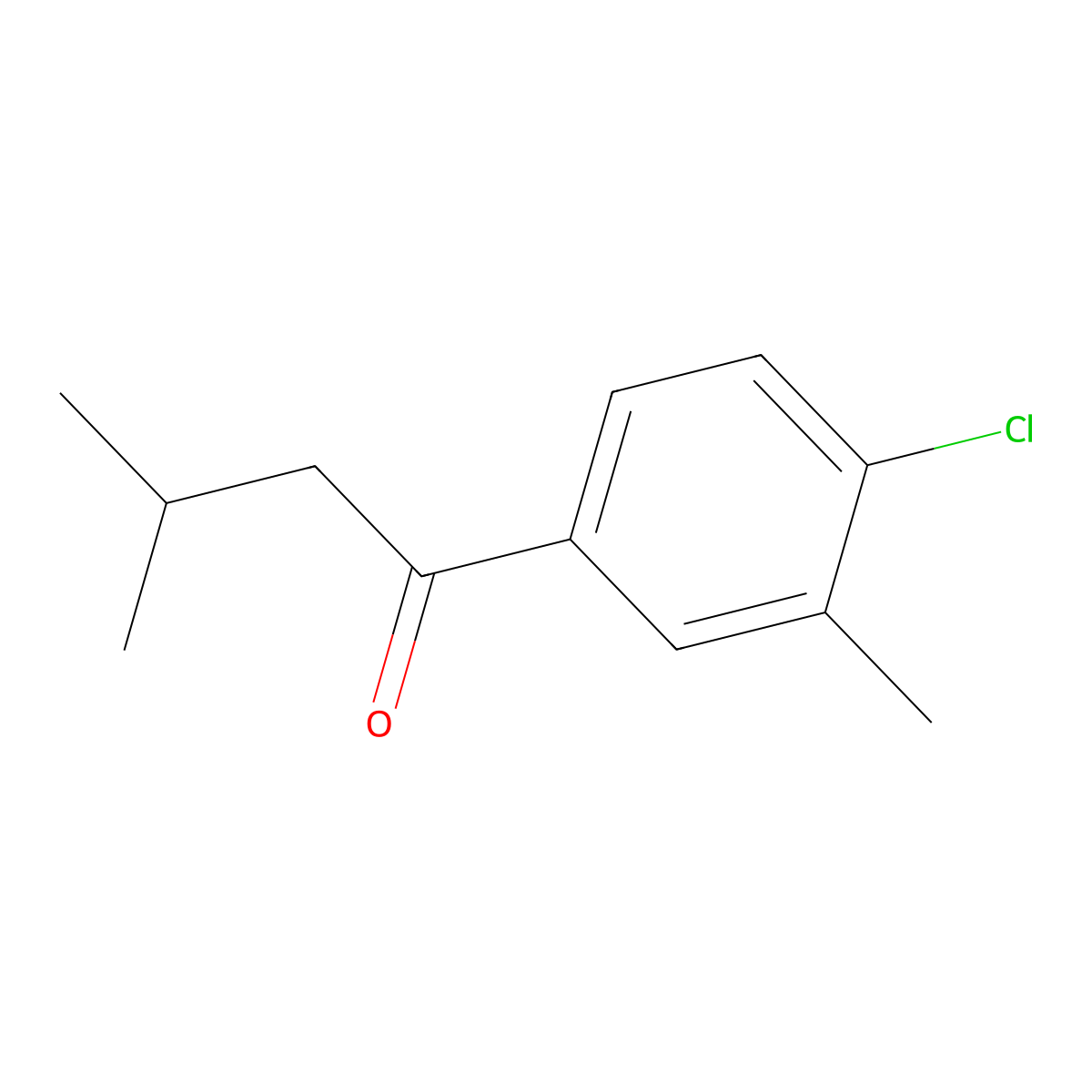 4'-Chloro-3,3'-dimethylbutyrophenone molecular structure, CAS 1352224-29-3