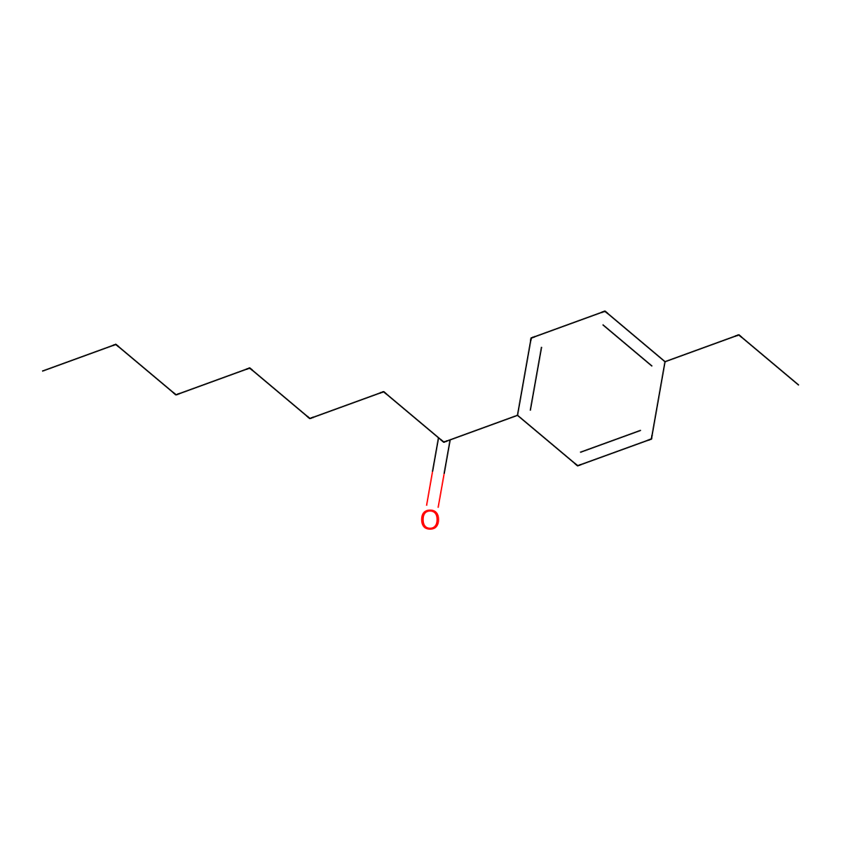 1-(4-Ethylphenyl)heptan-1-one molecular structure, CAS 1352224-89-5