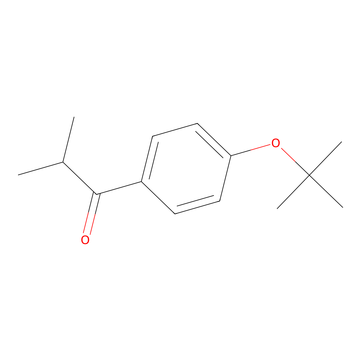 1-(4-Tert-butoxy-phenyl)-2-methyl-propan-1-one molecular structure, CAS 1352226-39-1