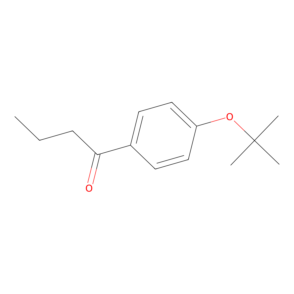 1-(4-Tert-butoxy-phenyl)-butan-1-one molecular structure, CAS 1352226-50-6