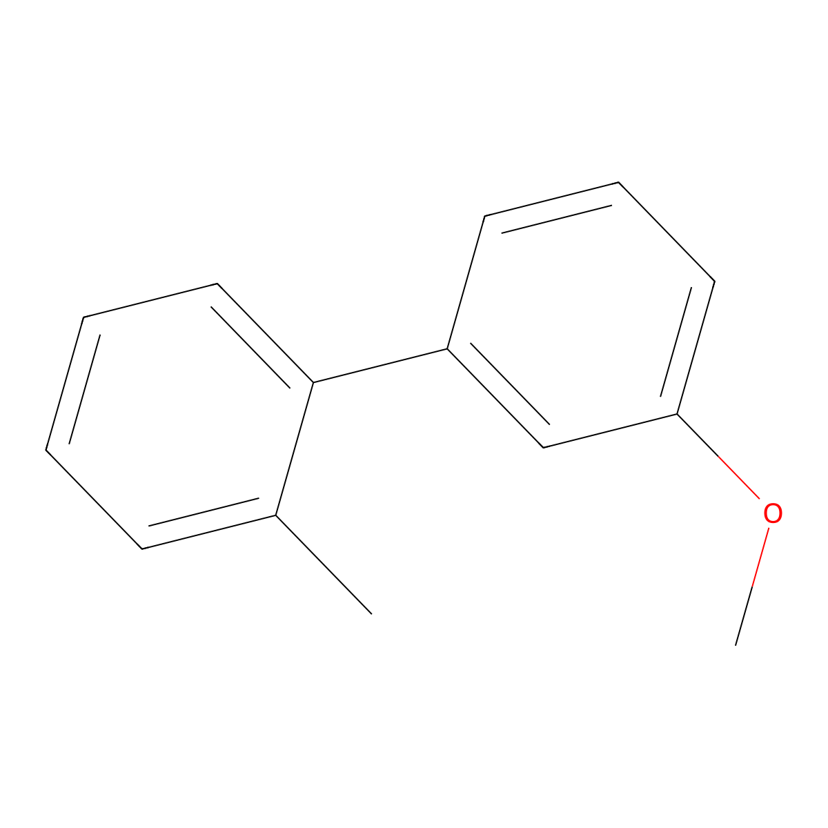 3-Methoxy-2'-methyl-1,1'-biphenyl molecular structure, CAS 135227-03-1
