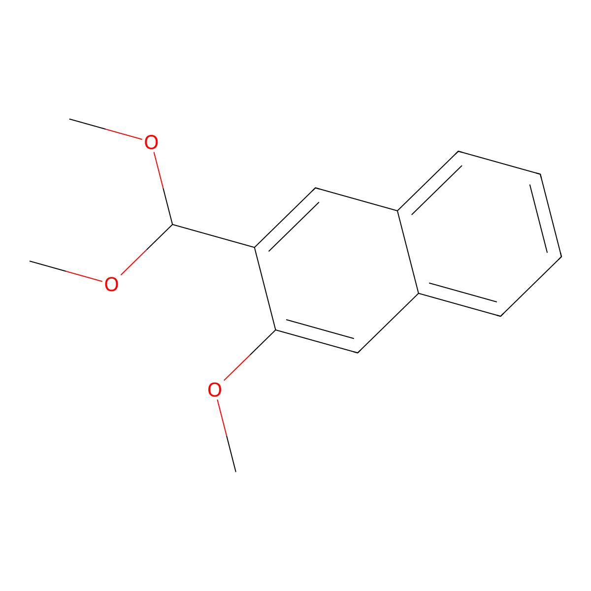 2-(Dimethoxymethyl)-3-methoxynaphthalene molecular structure, CAS 1352318-11-6
