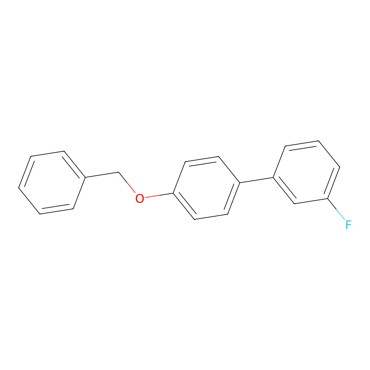 1-(Benzyloxy)-4-(3-fluorophenyl)benzene molecular structure, CAS 1352318-28-5