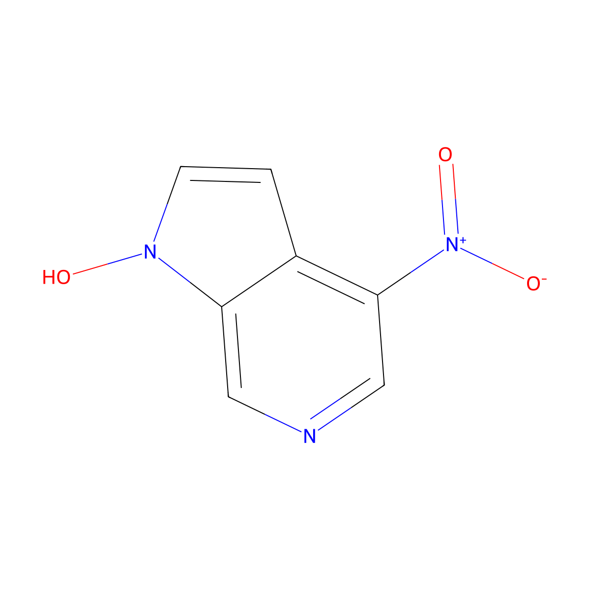 N-Hydroxy-4-nitro-6-azaindole molecular structure, CAS 1352395-16-4