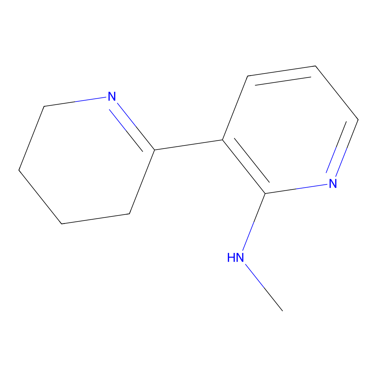 N-Methyl-3,4,5,6-tetrahydro-[2,3'-bipyridin]-2'-amine molecular structure, CAS 1352517-11-3