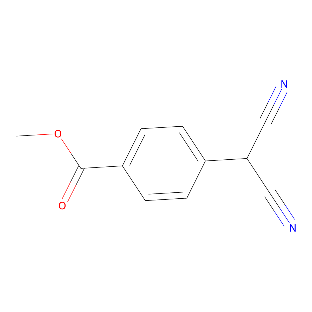 Methyl 4-(dicyanomethyl)benzoate molecular structure, CAS 1352521-73-3