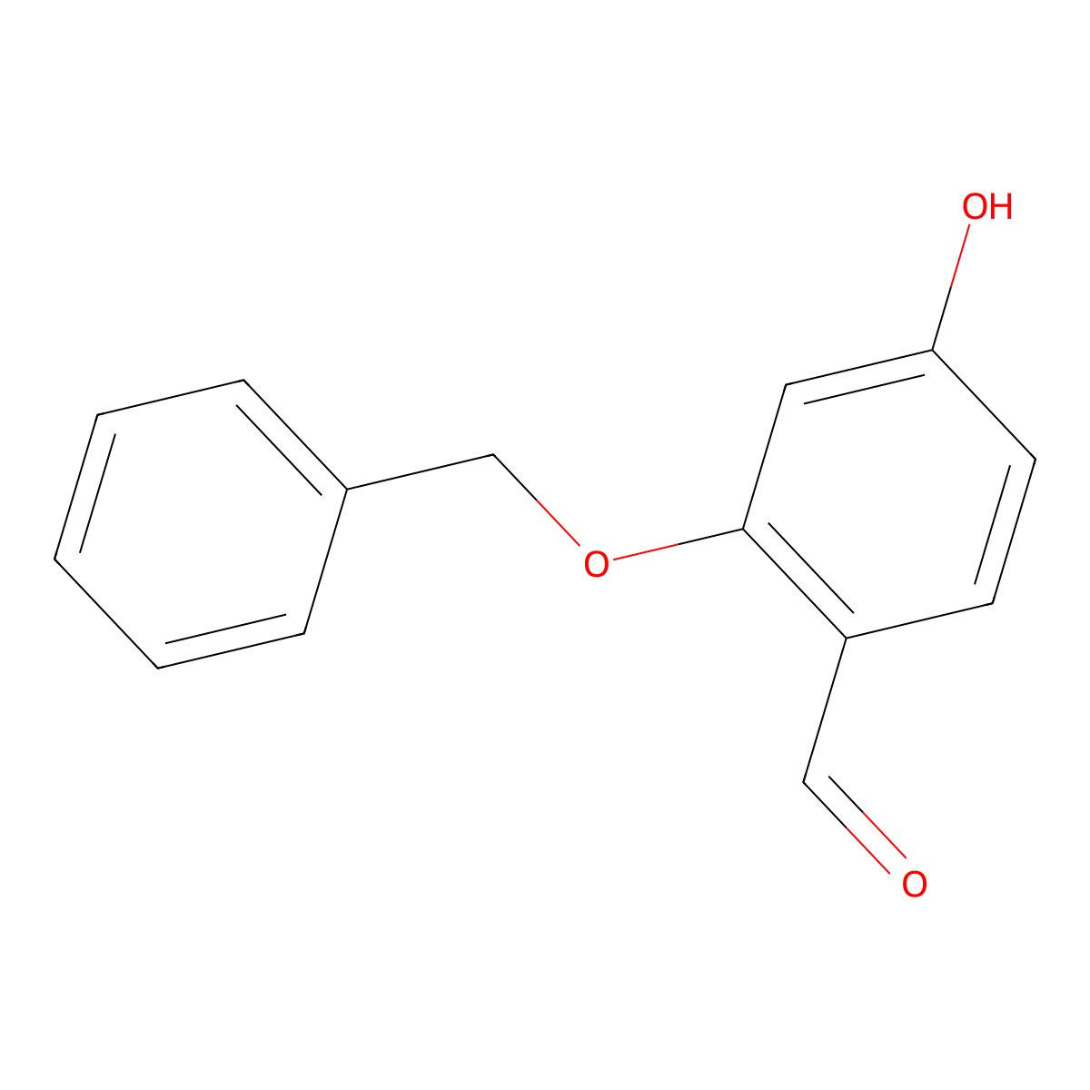 2-(Benzyloxy)-4-hydroxybenzaldehyde molecular structure, CAS 1352526-75-0