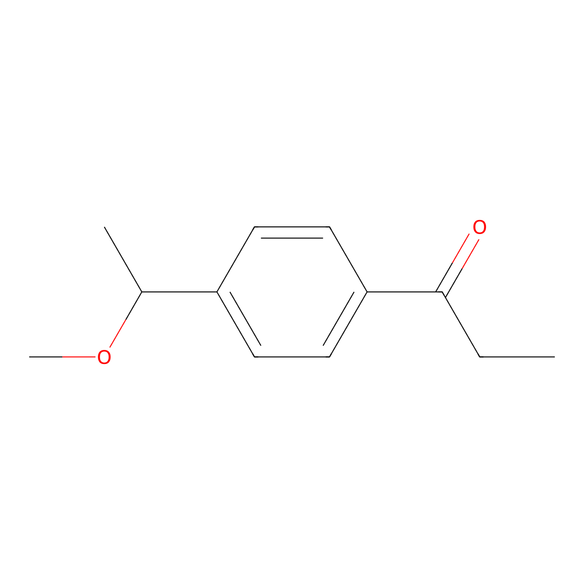1-[4-(1-Methoxy-ethyl)-phenyl]-propan-1-one molecular structure, CAS 1352537-45-1