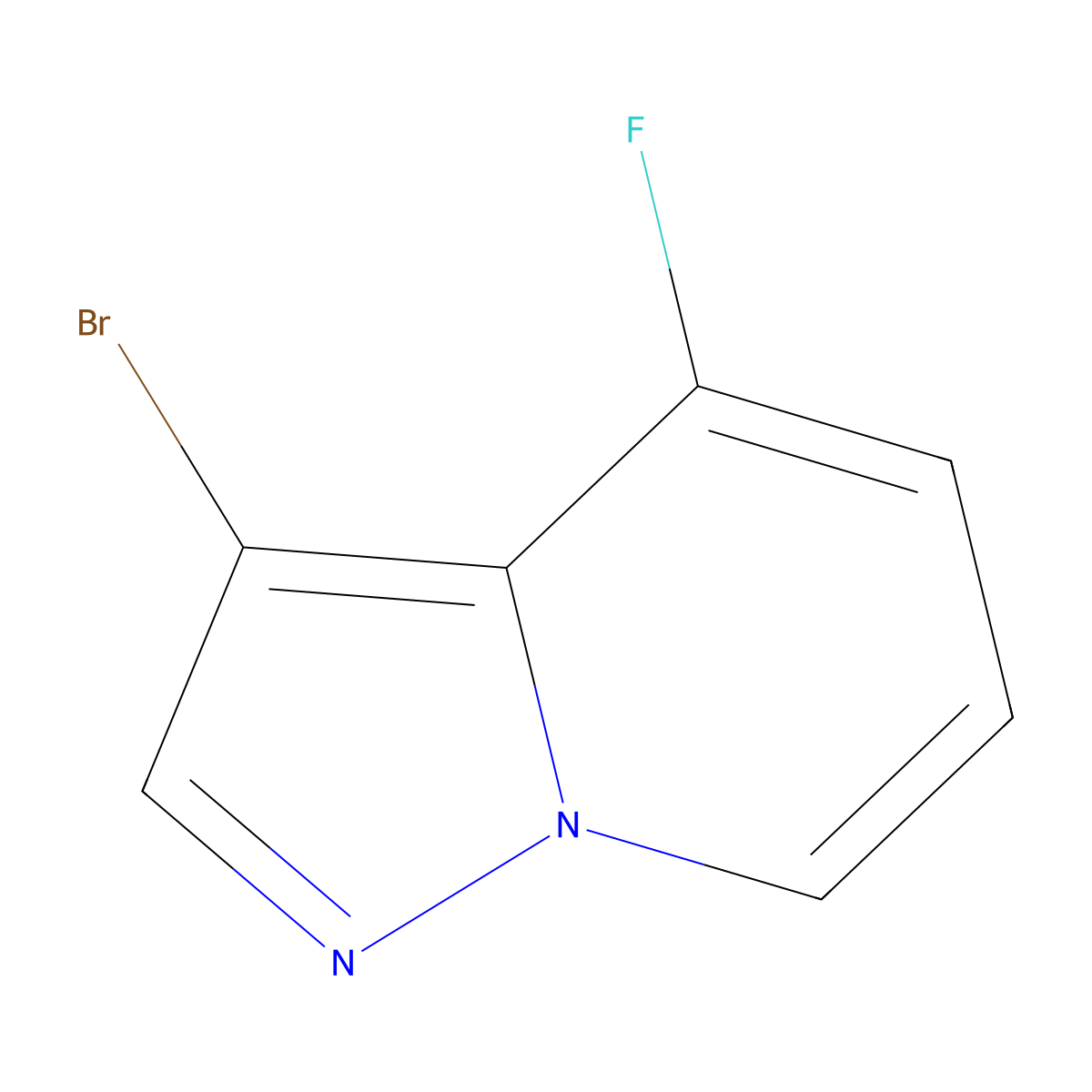 3-Bromo-4-fluoropyrazolo[1,5-a]pyridine molecular structure, CAS 1352625-34-3