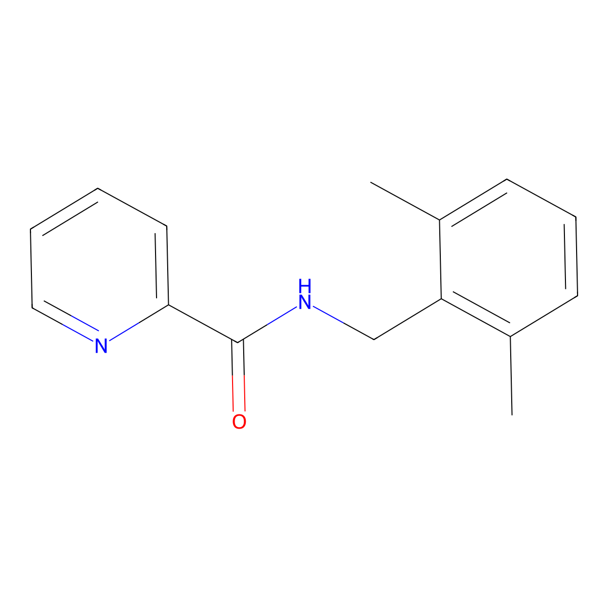 N-(2,6-Dimethylbenzyl)picolinamide molecular structure, CAS 1352818-98-4