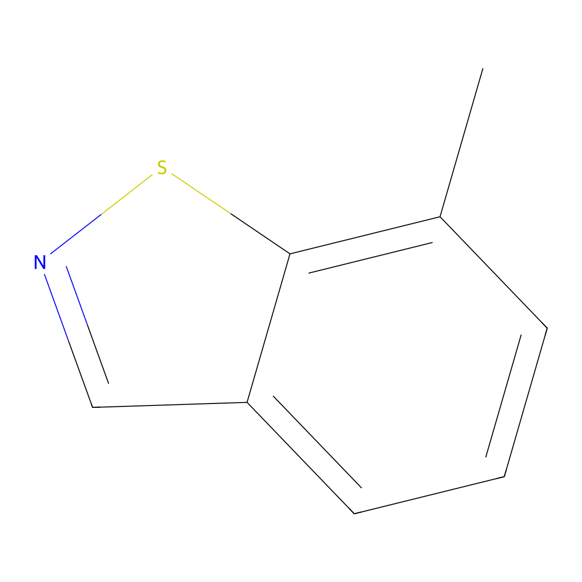 7-Methylbenzo[d]isothiazole molecular structure, CAS 1352891-75-8