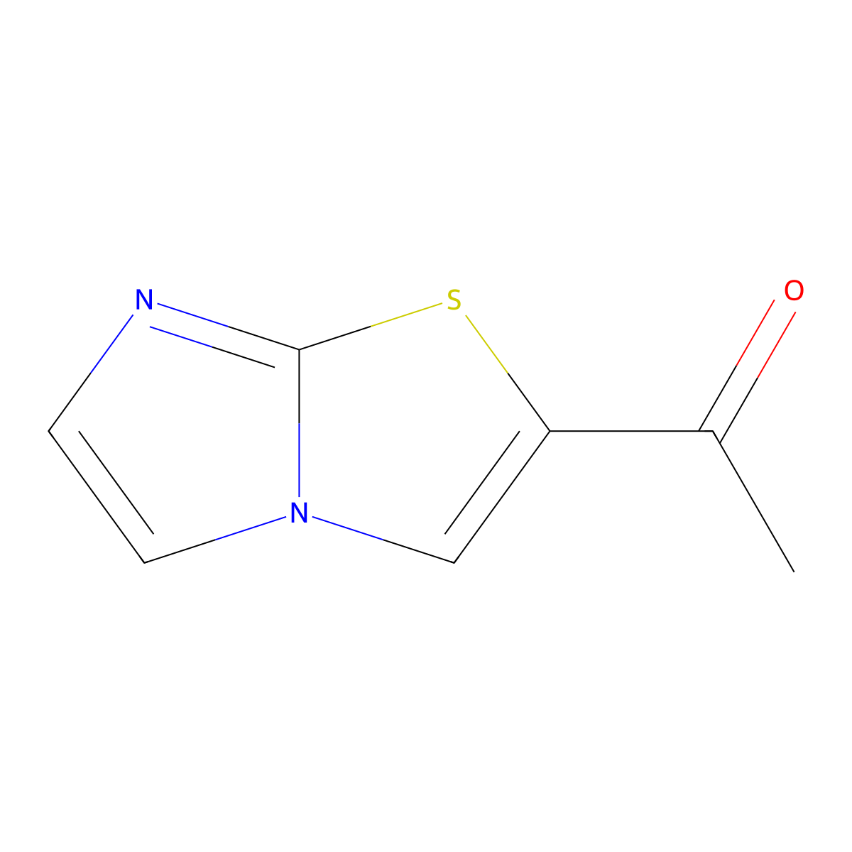 1-(Imidazo[2,1-b]thiazol-2-yl)ethan-1-one molecular structure, CAS 1352899-91-2