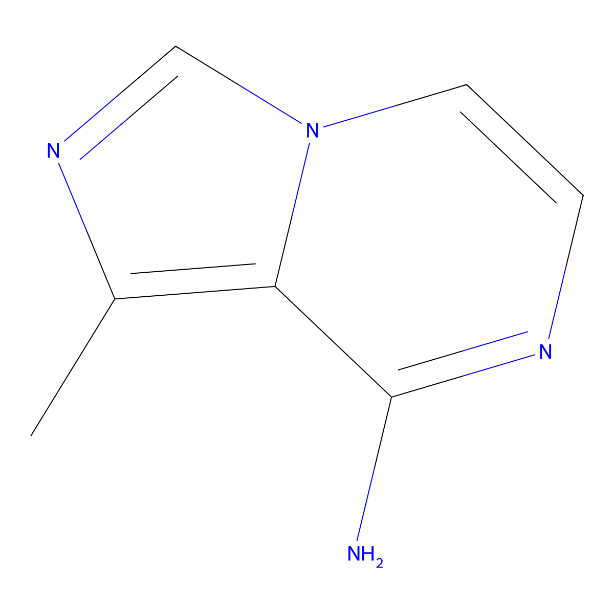 1-Methylimidazo[1,5-A]pyrazin-8-amine molecular structure, CAS 1352903-44-6