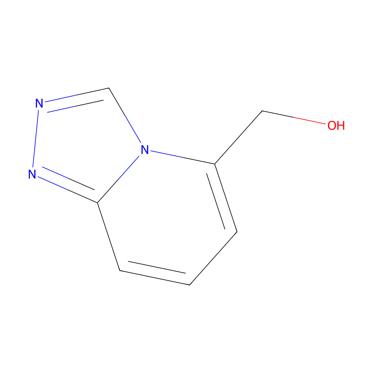 [1,2,4]Triazolo[4,3-a]pyridin-5-ylmethanol molecular structure, CAS 1352905-53-3