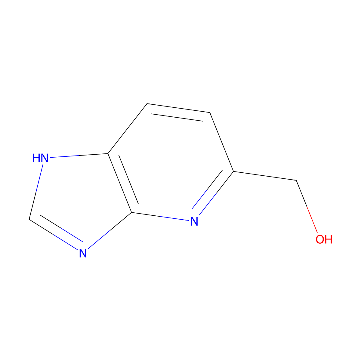 (3H-Imidazo[4,5-b]pyridin-5-yl)methanol molecular structure, CAS 1352911-89-7