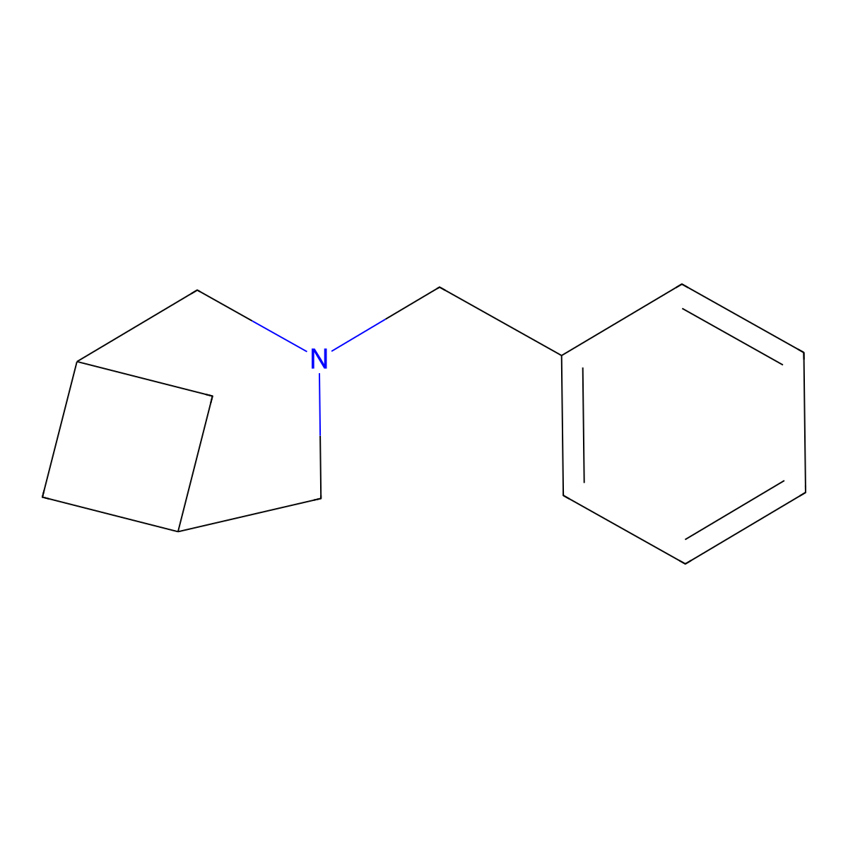 3-Benzyl-3-azabicyclo[3.1.1]heptane molecular structure, CAS 1352925-67-7