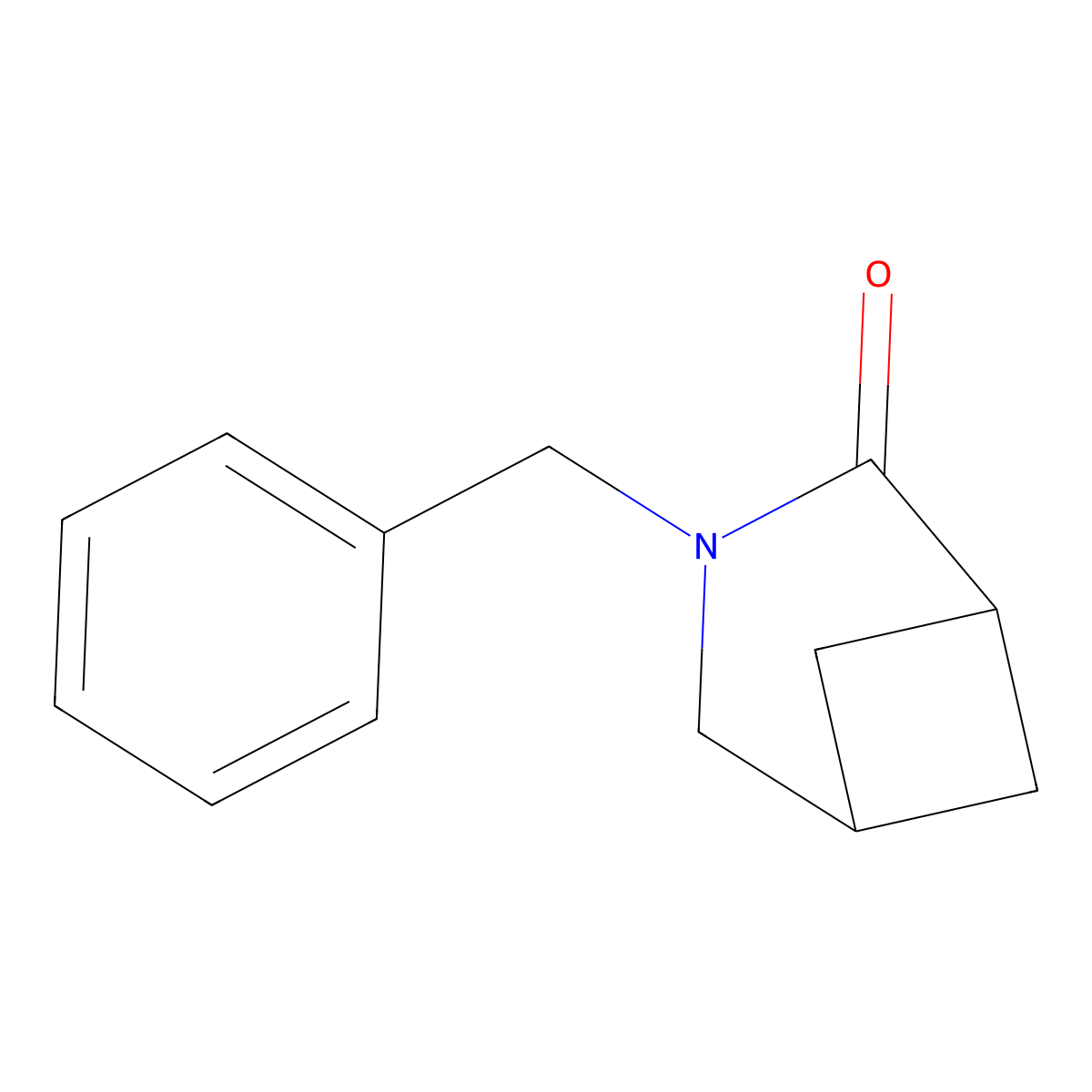 3-Benzyl-3-azabicyclo[3.1.1]heptan-2-one molecular structure, CAS 1352925-73-5