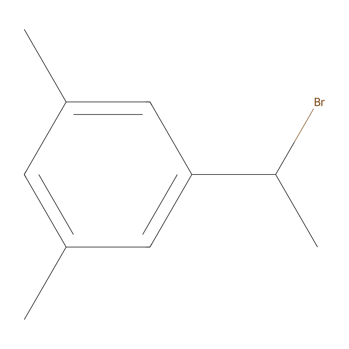 1-(1-Bromoethyl)-3,5-dimethylbenzene molecular structure, CAS 1353582-03-2