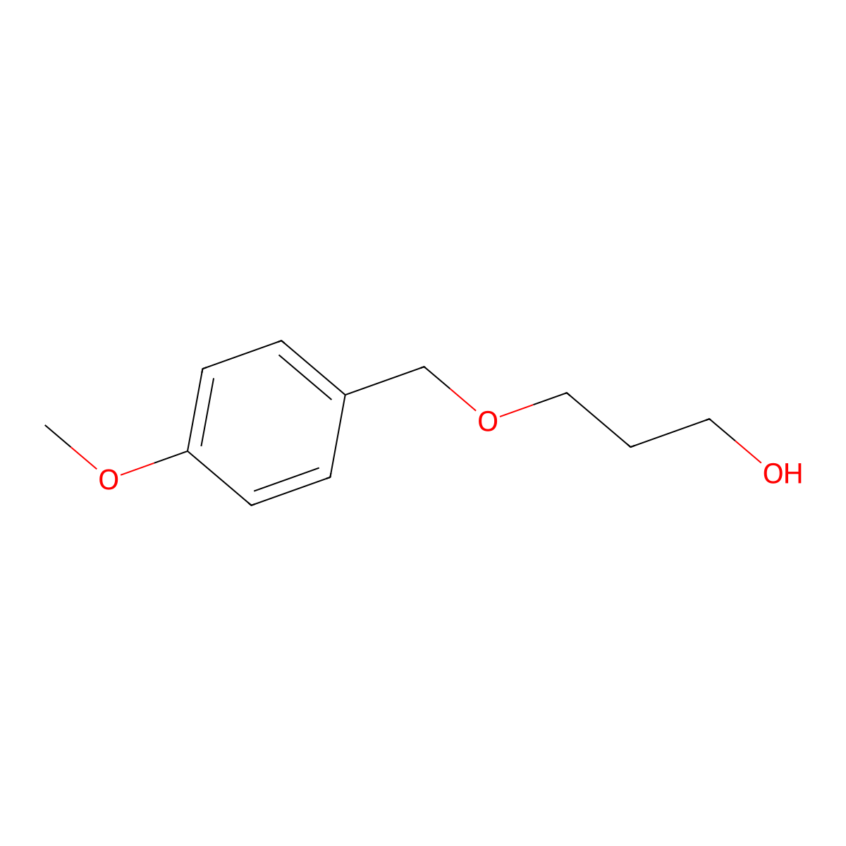3-((4-Methoxybenzyl)oxy)propan-1-ol molecular structure, CAS 135362-69-5