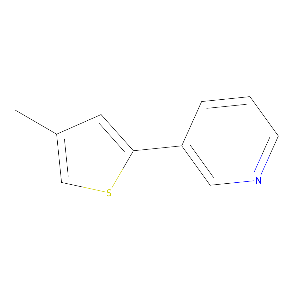 3-(4-Methylthiophen-2-yl)pyridine molecular structure, CAS 1353717-49-3