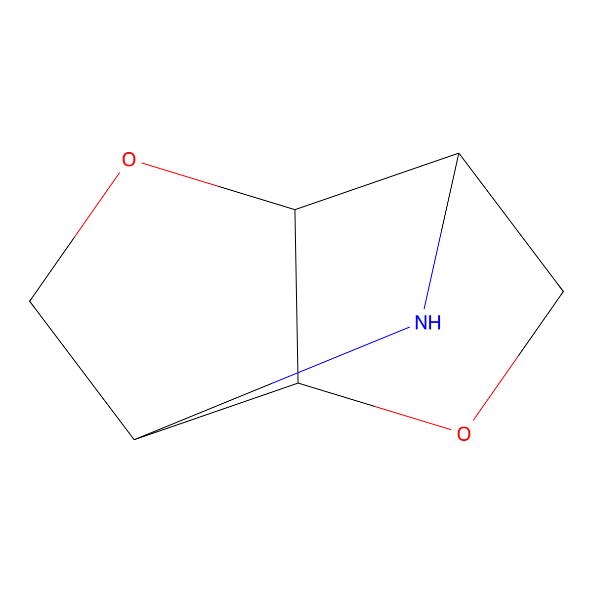 (1R,3R,6R,7R)-5,8-dioxa-2-azatricyclo[4.3.0.0^{3,7}]nonane molecular structure, CAS 1353757-94-4