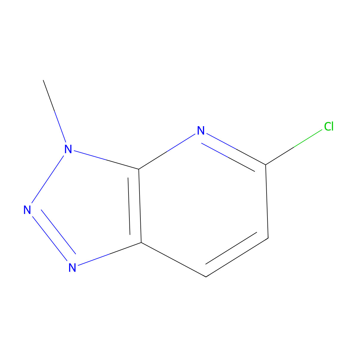 5-Chloro-3-methyl-3H-[1,2,3]triazolo[4,5-B]pyridine molecular structure, CAS 1353777-54-4