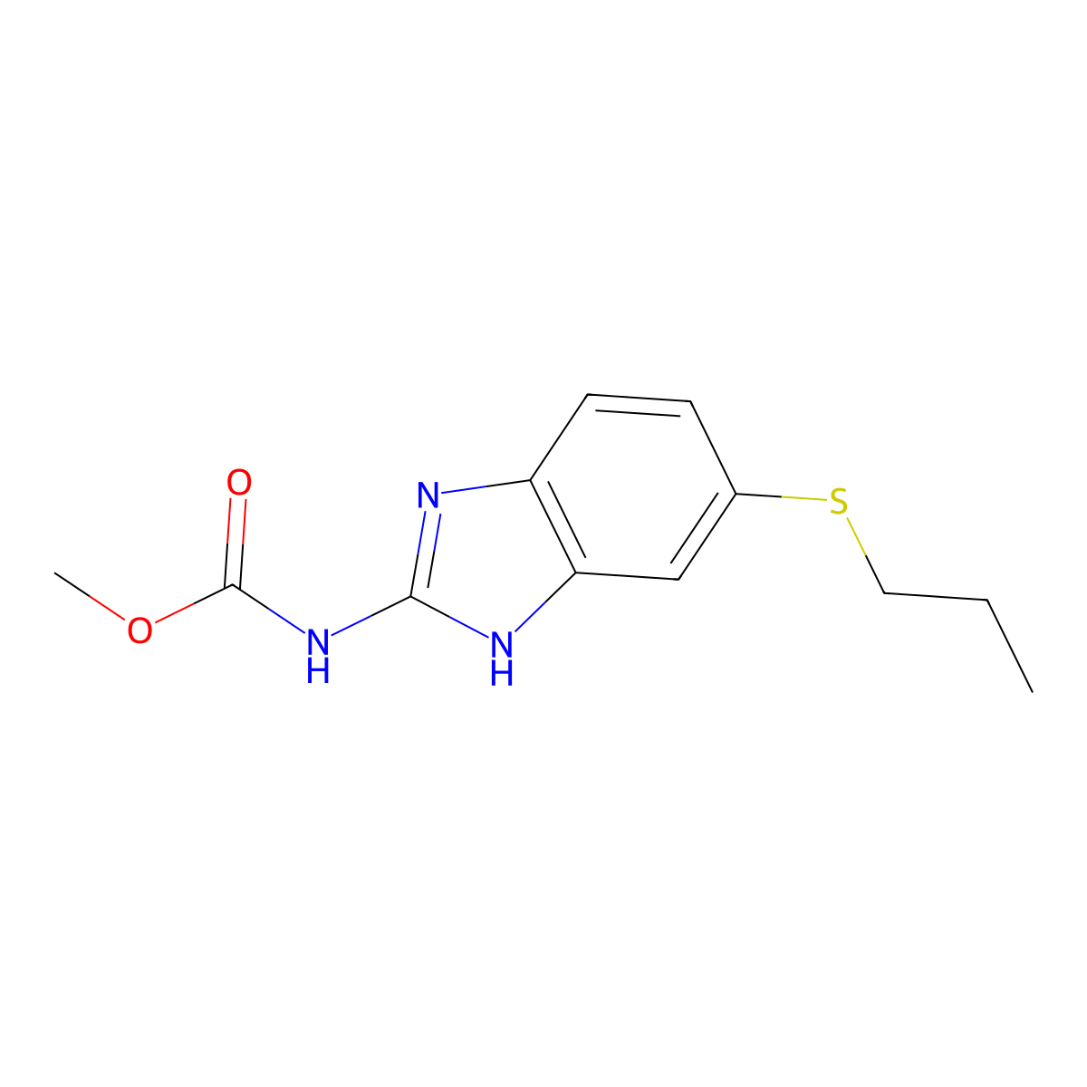 Albendazole-(methyl-d3) molecular structure, CAS 1353867-92-1