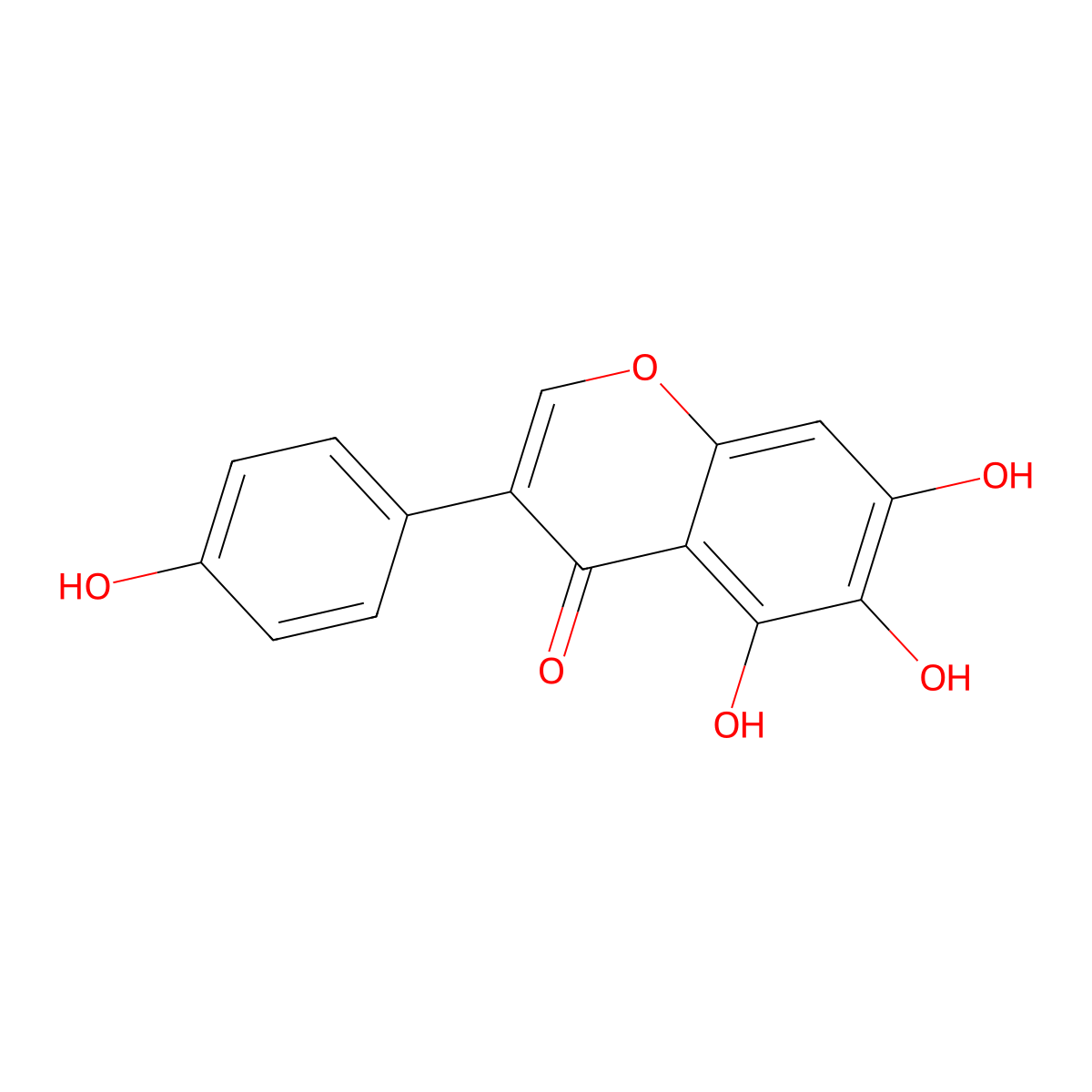 6-Hydroxygenistein molecular structure, CAS 13539-26-9