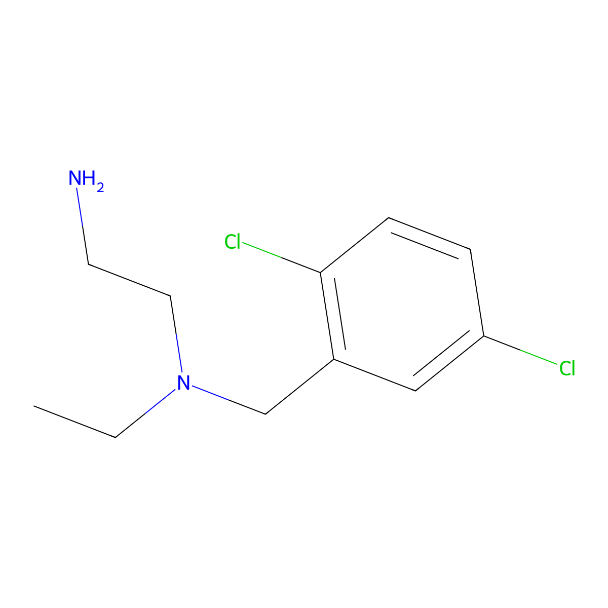 N1-(2,5-Dichlorobenzyl)-N1-ethylethane-1,2-diamine molecular structure, CAS 1353966-40-1