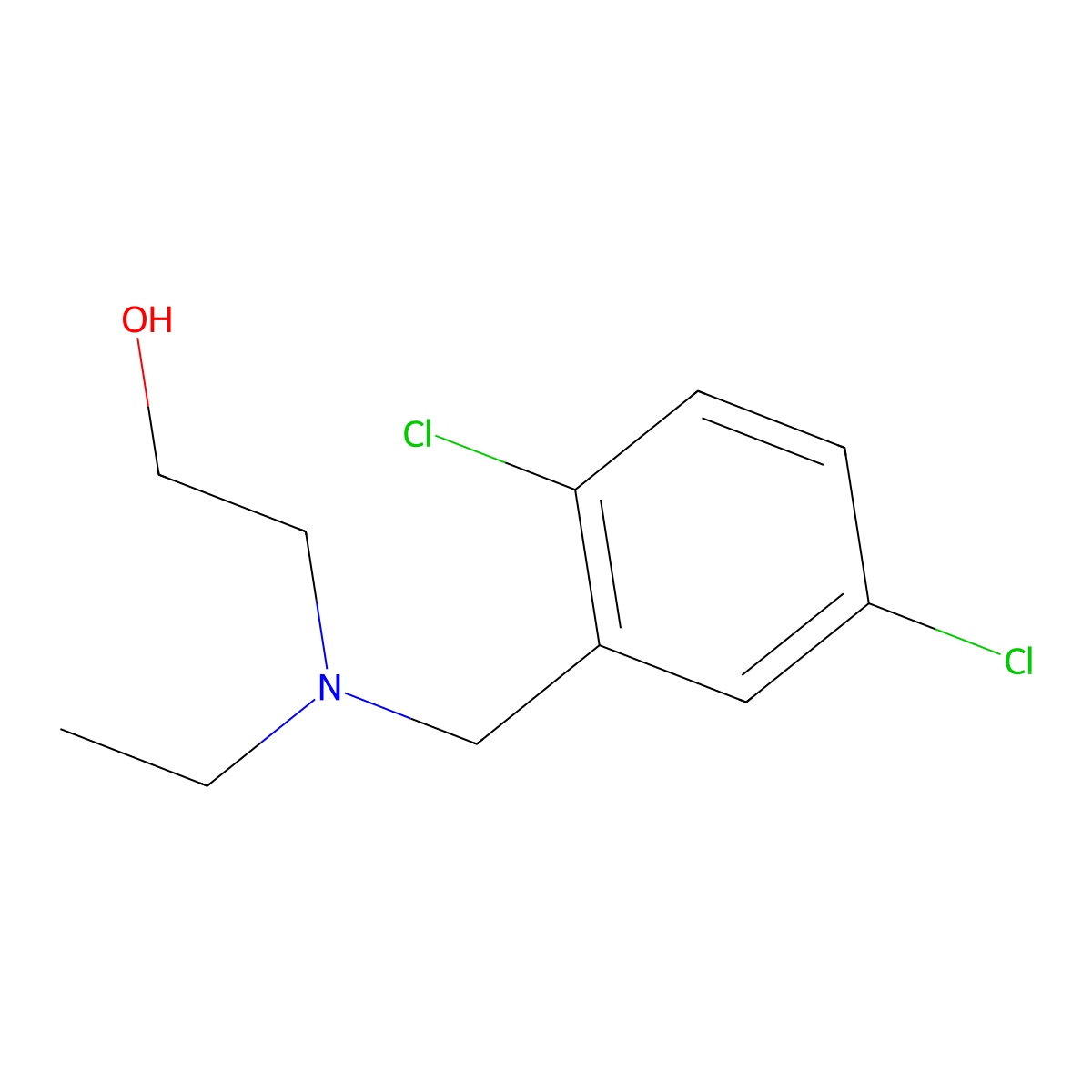 2-[(2,5-Dichloro-benzyl)-ethyl-amino]-ethanol molecular structure, CAS 1353975-37-7