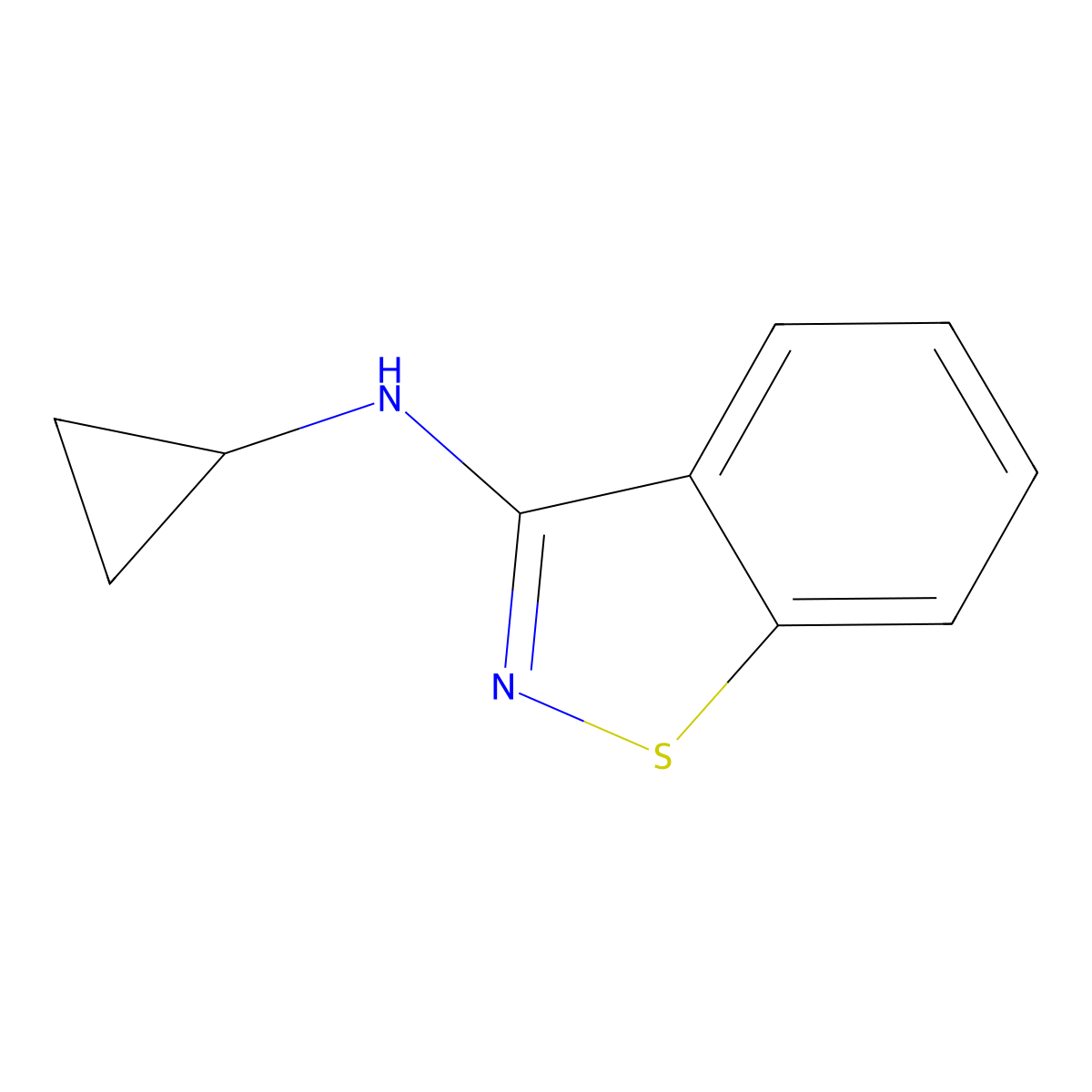 N-Cyclopropylbenzo[d]isothiazol-3-amine molecular structure, CAS 1353983-25-1