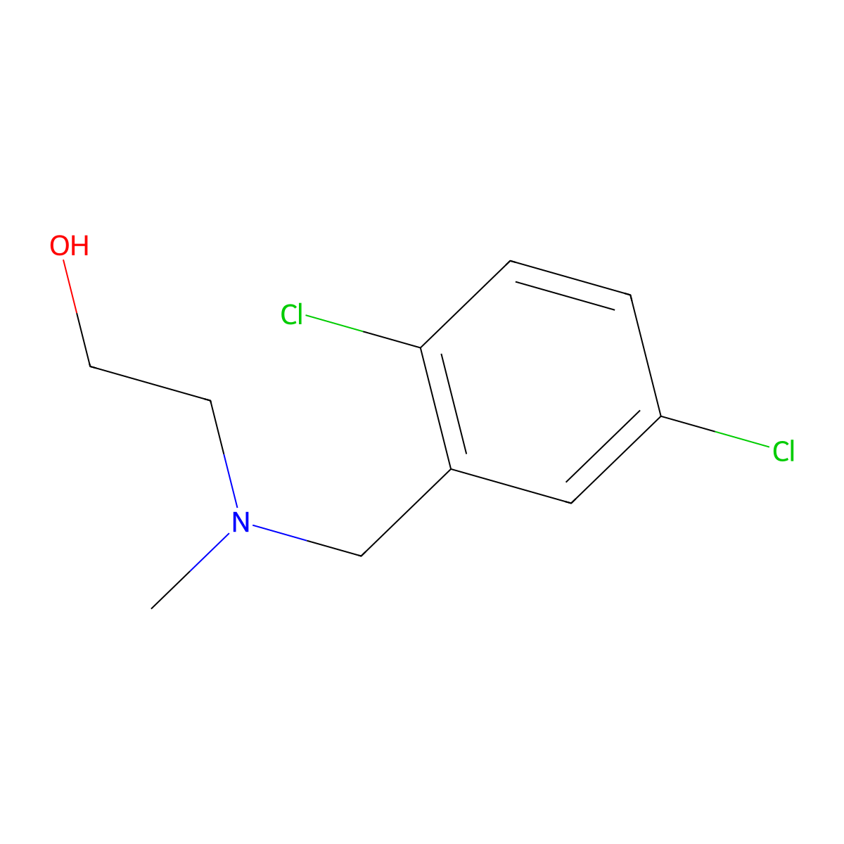 2-[(2,5-Dichloro-benzyl)-methyl-amino]-ethanol molecular structure, CAS 1353984-00-5