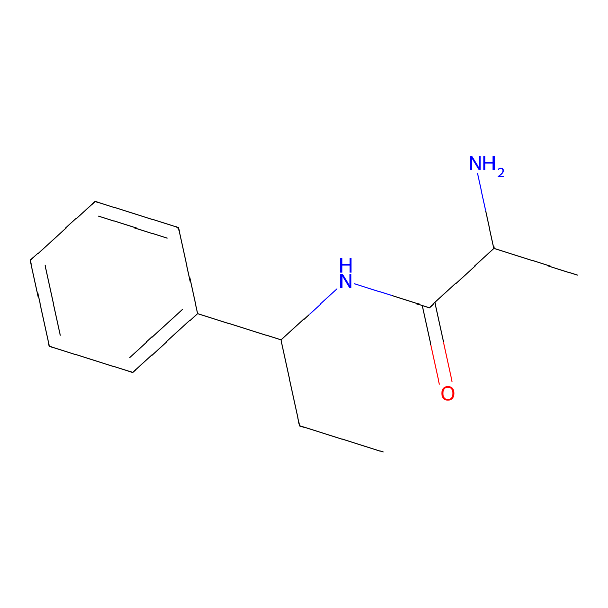 (S)-2-Amino-N-(1-phenyl-propyl)-propionamide molecular structure, CAS 1354028-81-1