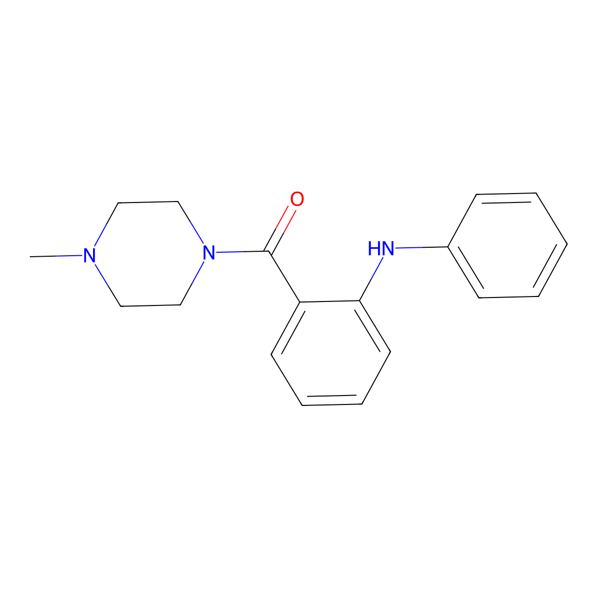 (4-Methylpiperazin-1-yl)[2-(phenylamino)phenyl]methanone molecular structure, CAS 1354281-66-5