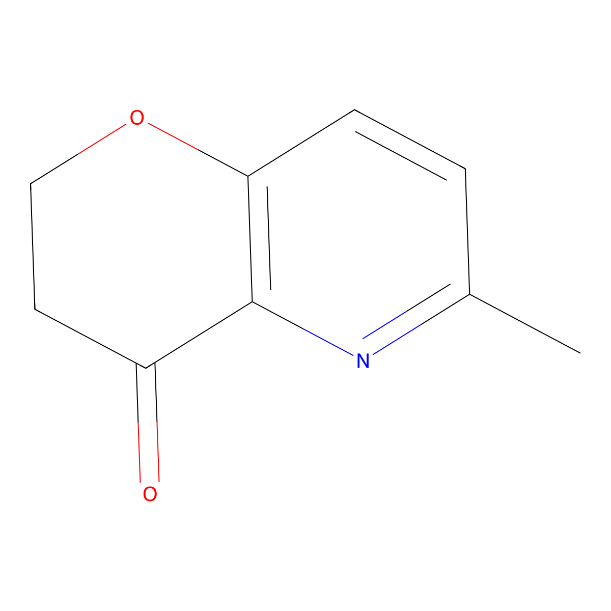 2,3-Dihydro-6-methyl-4H-pyrano[3,2-b]pyridin-4-one molecular structure, CAS 1354297-04-3