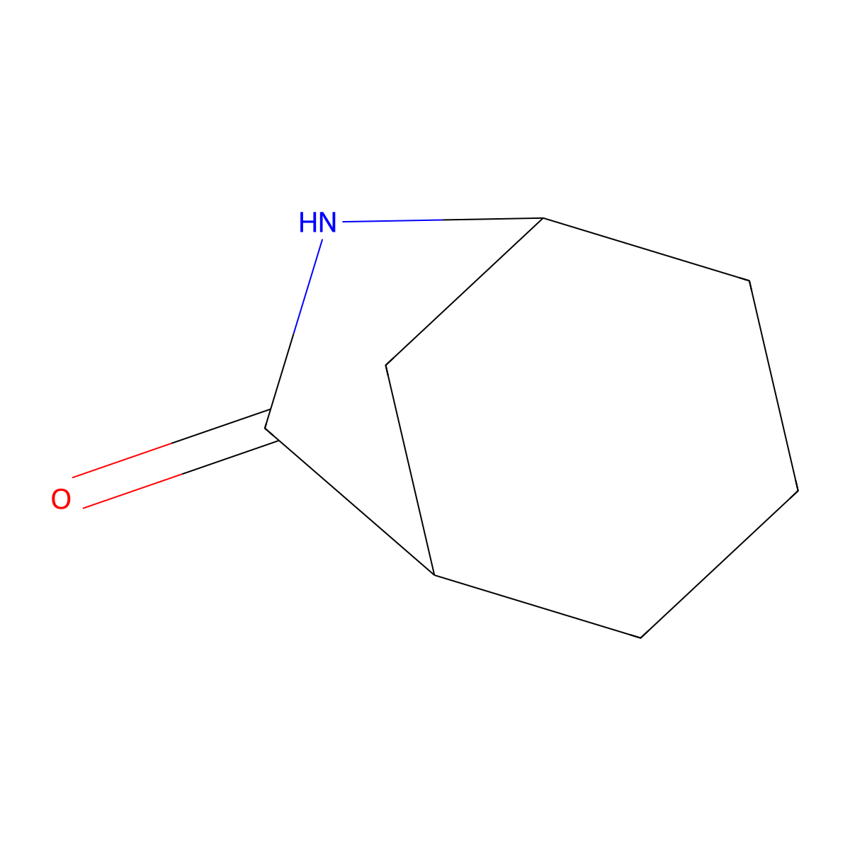 rac-(1R,5S)-6-Azabicyclo[3.2.1]octan-7-one molecular structure, CAS 1354381-33-1