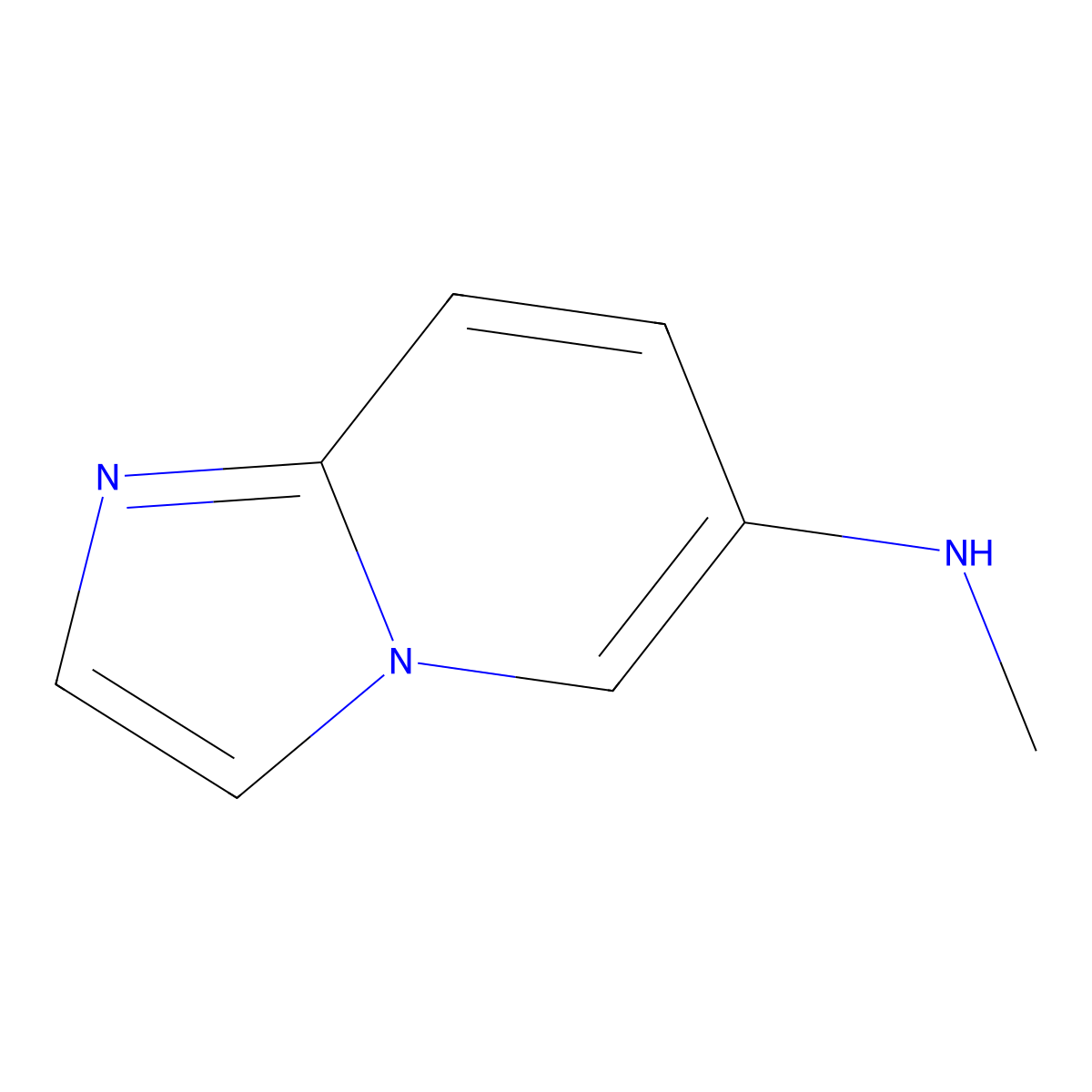 N-methylimidazo[1,2-a]pyridin-6-amine molecular structure, CAS 1354404-73-1