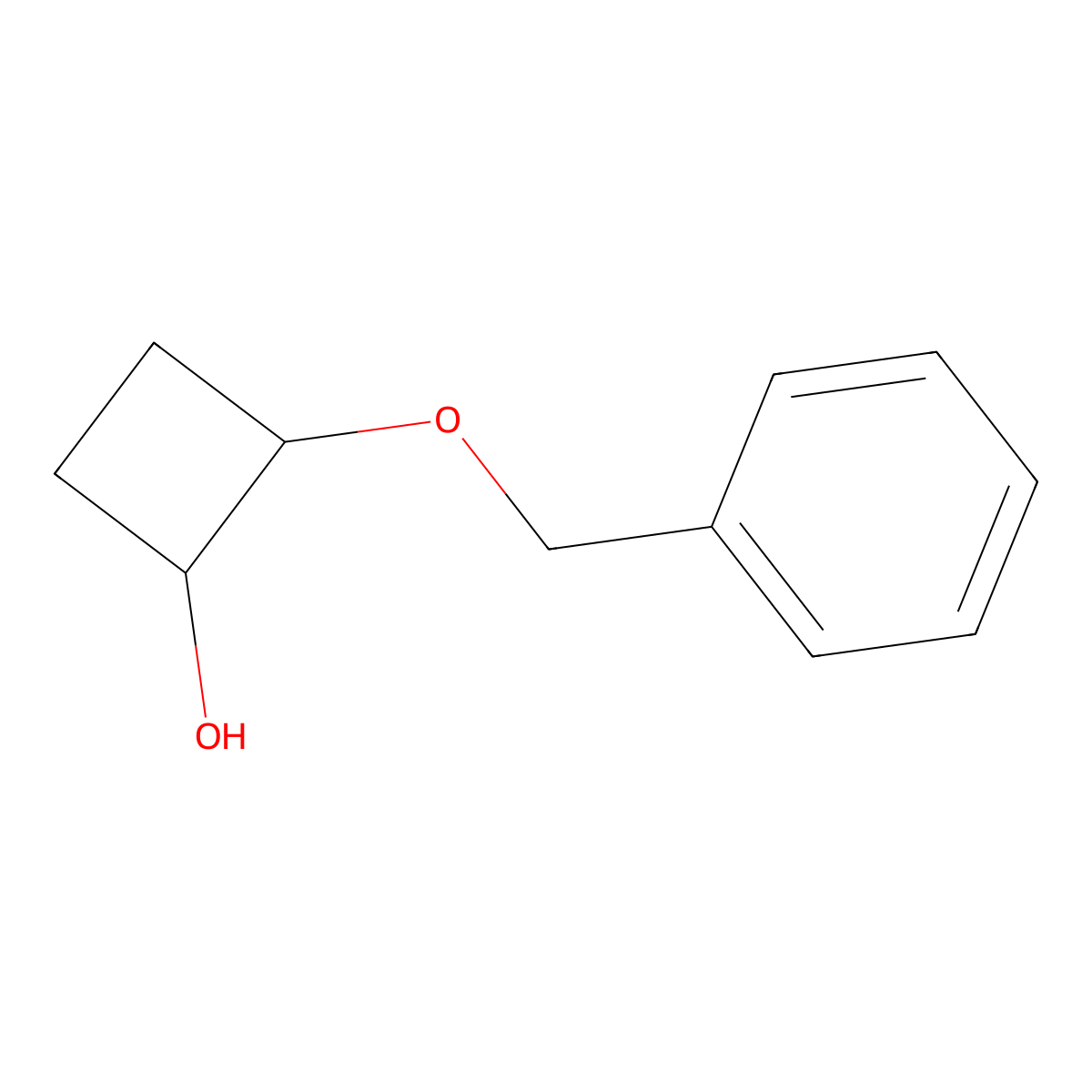 cis-2-(Benzyloxy)cyclobutanol molecular structure, CAS 1354406-53-3