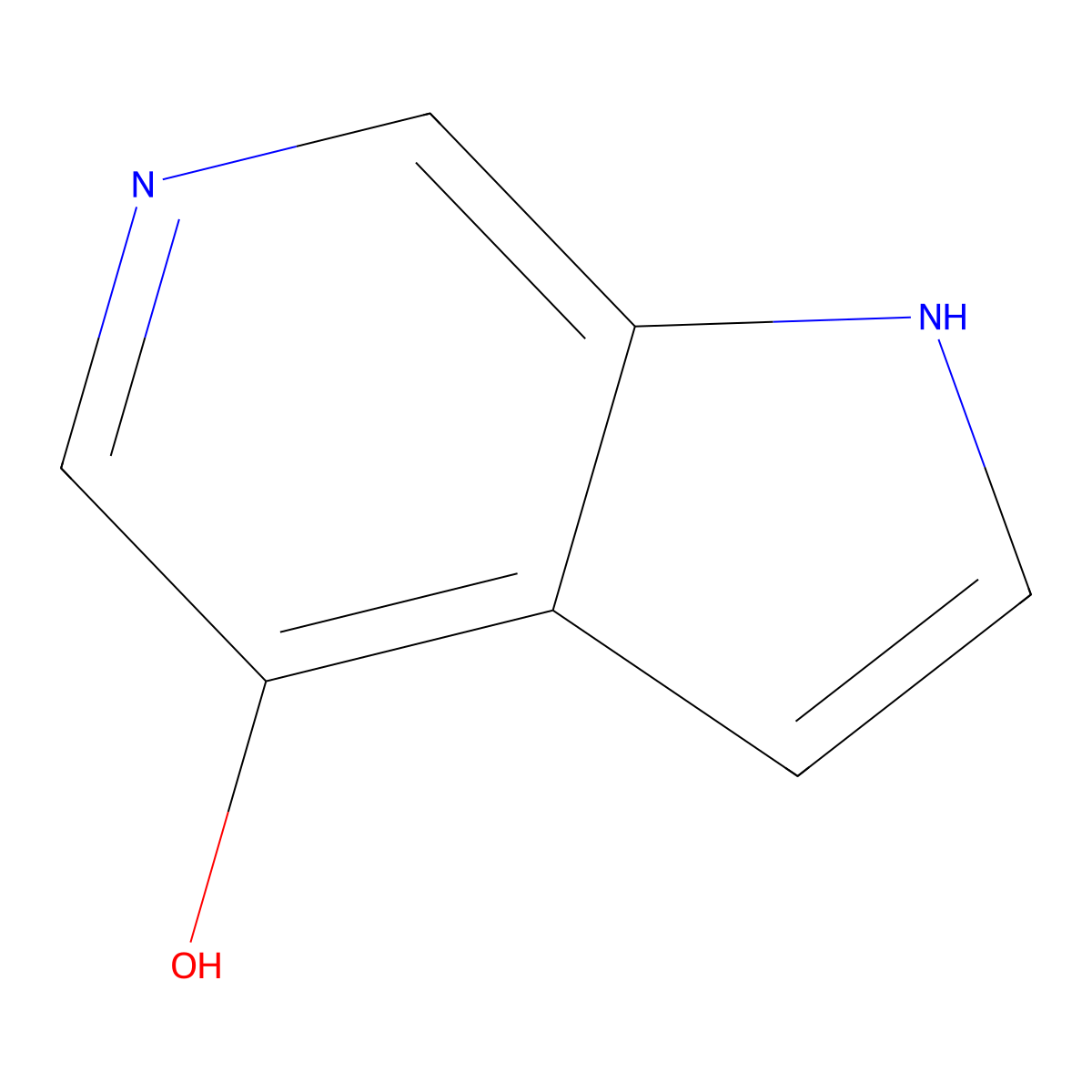 1h-Pyrrolo[2,3-c]pyridin-4-ol molecular structure, CAS 1354454-90-2