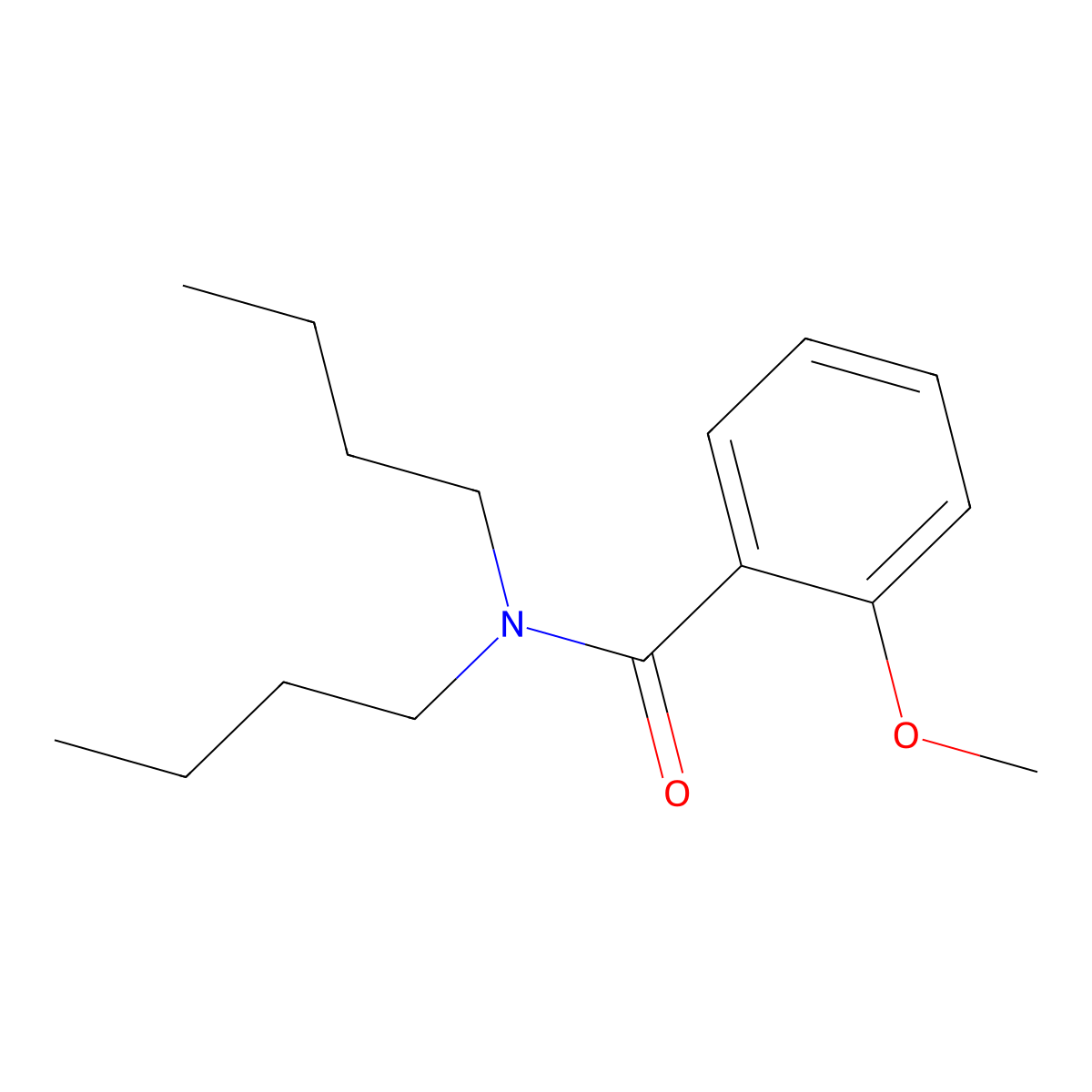 N,N-dibutyl-2-methoxybenzamide molecular structure, CAS 1354489-72-7